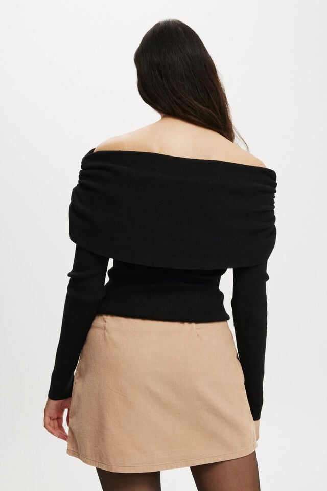 Cotton On Cord Mini Skirt Natural