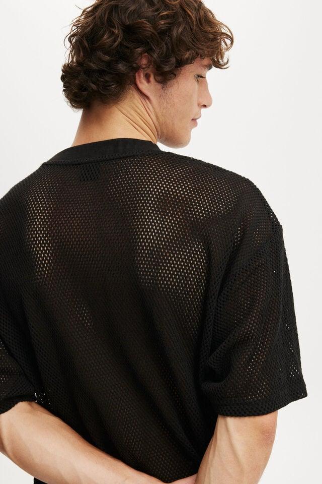 Cotton On Cropped Fit Knitted Jersey Black