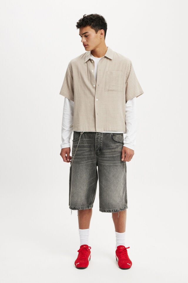 Cotton On Cropped Fit Long Sleeve White