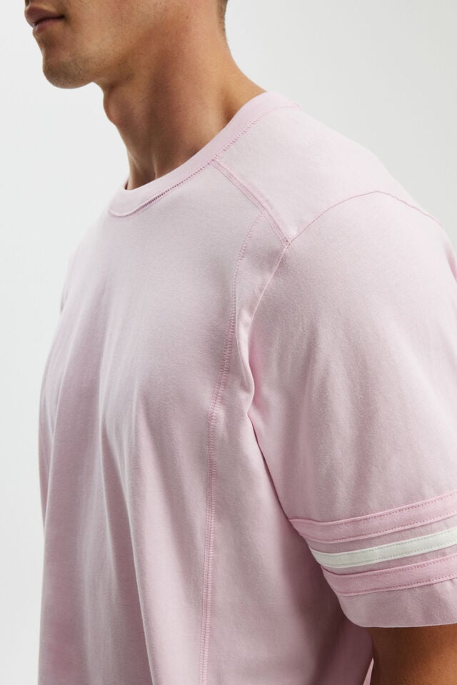 Cotton On Cropped Fit Panel T-Shirt Corsage