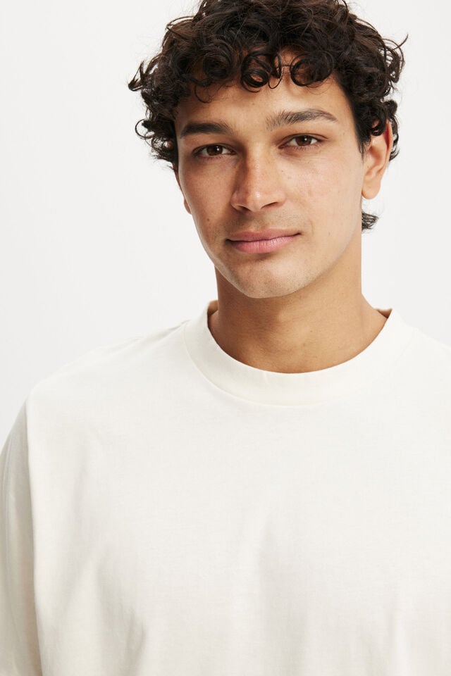 Cotton On Cropped Fit T-Shirt Cream Puff