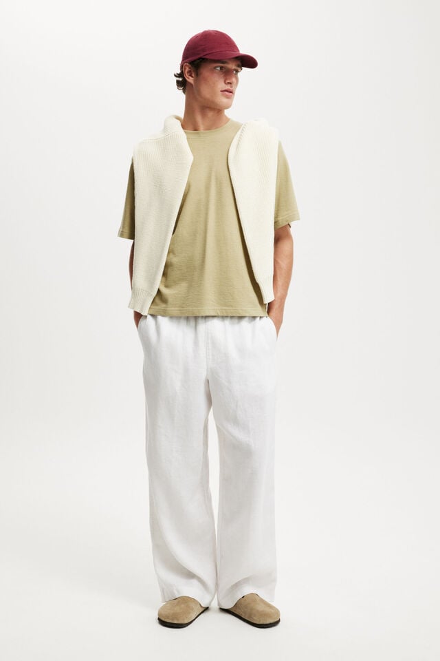 Cotton On Cropped Fit T-Shirt Elm Terry
