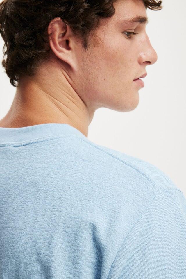 Cotton On Cropped Fit T-Shirt Pearl Blue Terry