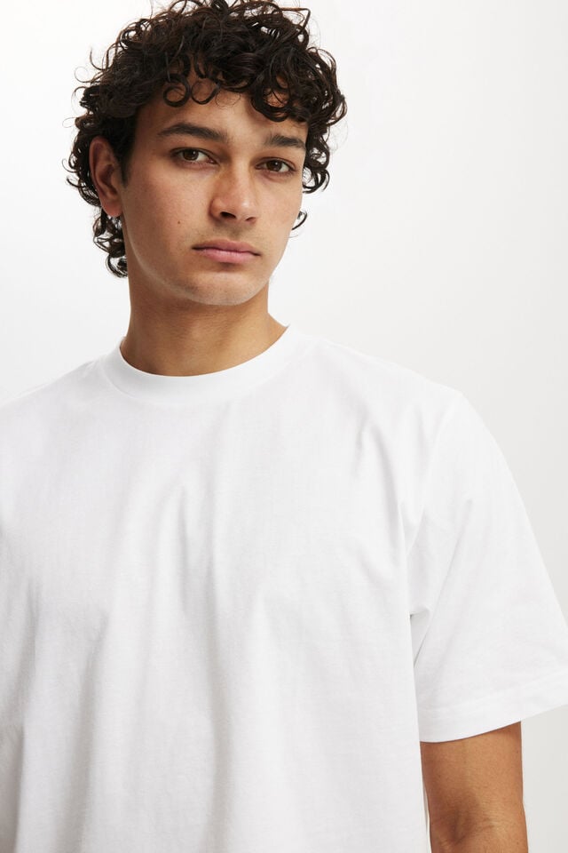 Cotton On Cropped Fit T-Shirt White