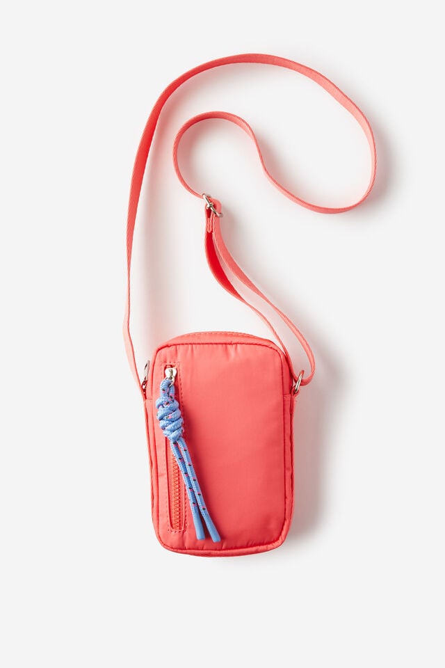 cotton on Crossbody Leisure Bag deep coral sea