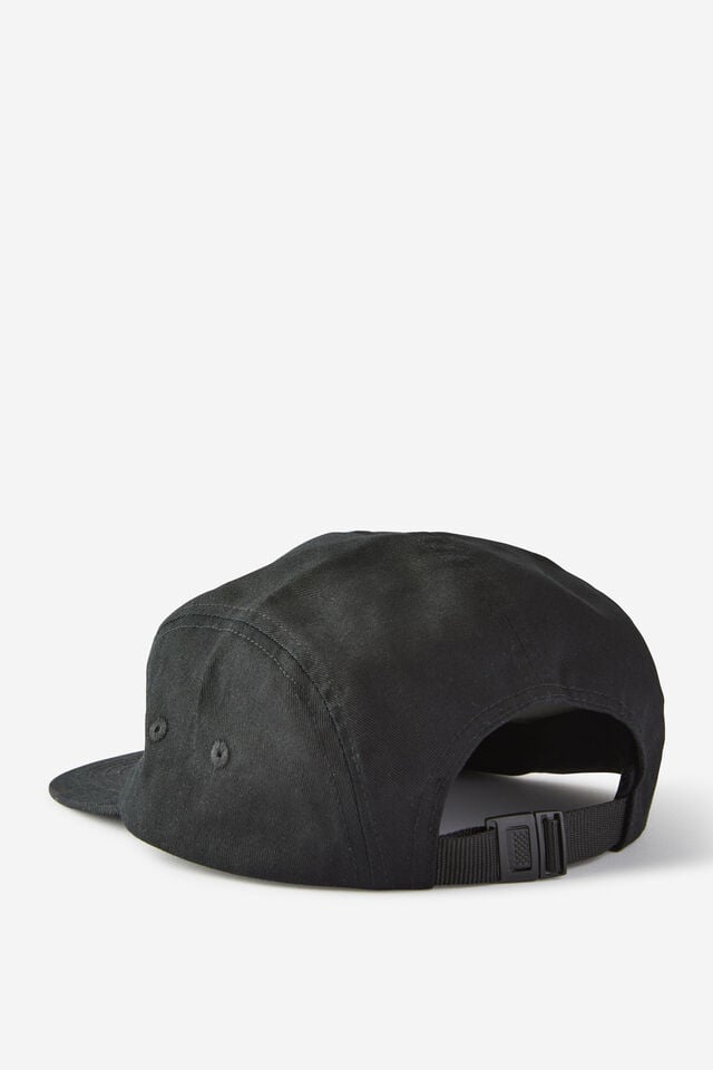 Cotton On Curved 5 Panel Hat Black/bermuda