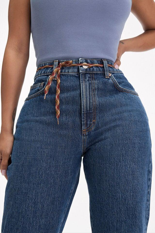 Cotton On Curvy 91 Straight Jean Arabella Blue