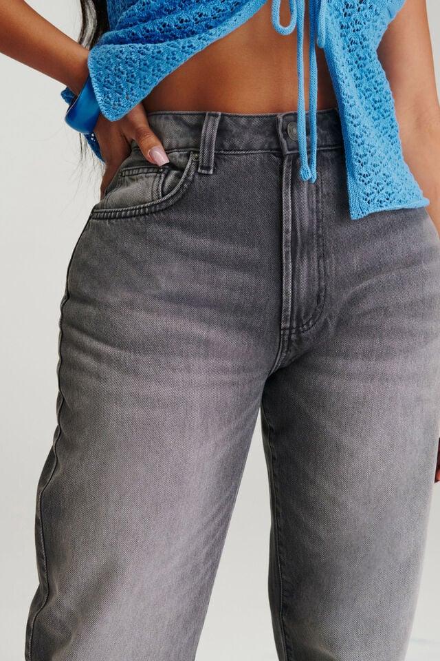 Cotton On Curvy 91 Straight Jean Echo Grey