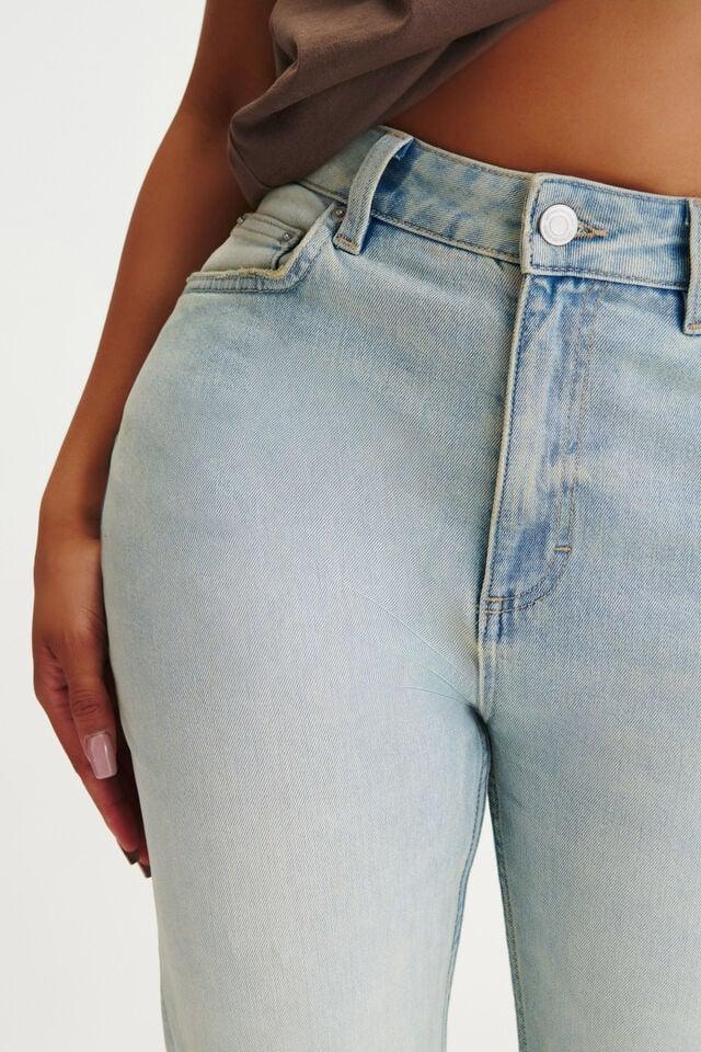 Cotton On Curvy Flare Jean Halen Blue