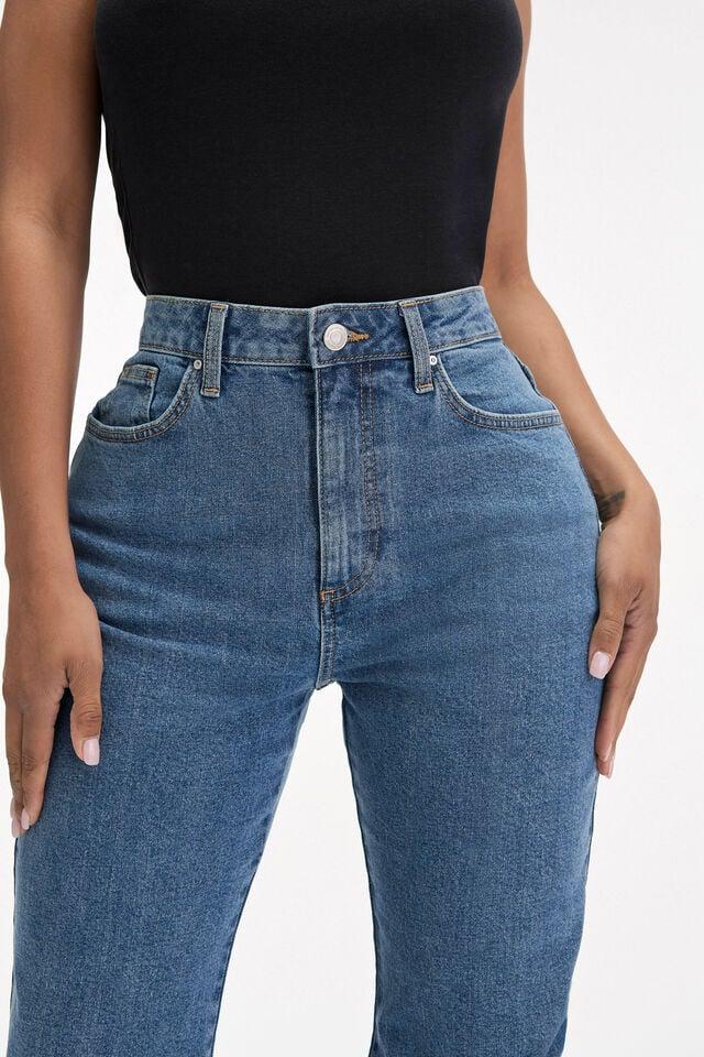 Cotton On Curvy Stretch Bootcut Jean Sea Blue