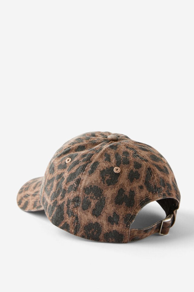 Cotton On Dad Hat Leopard/bad Decisions