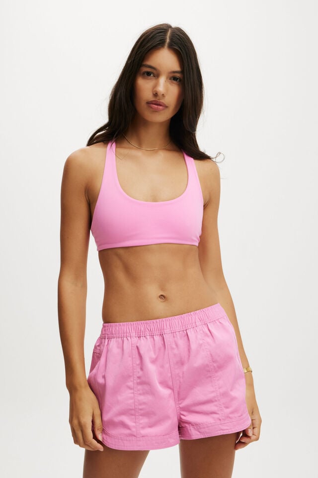 Cotton On Day Trip Panelled Short Pink Icing