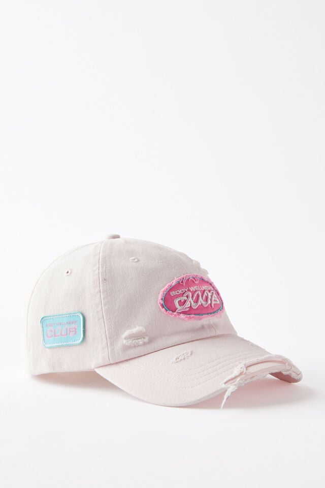 Cotton On Distressed Club Cap Blushing Bride