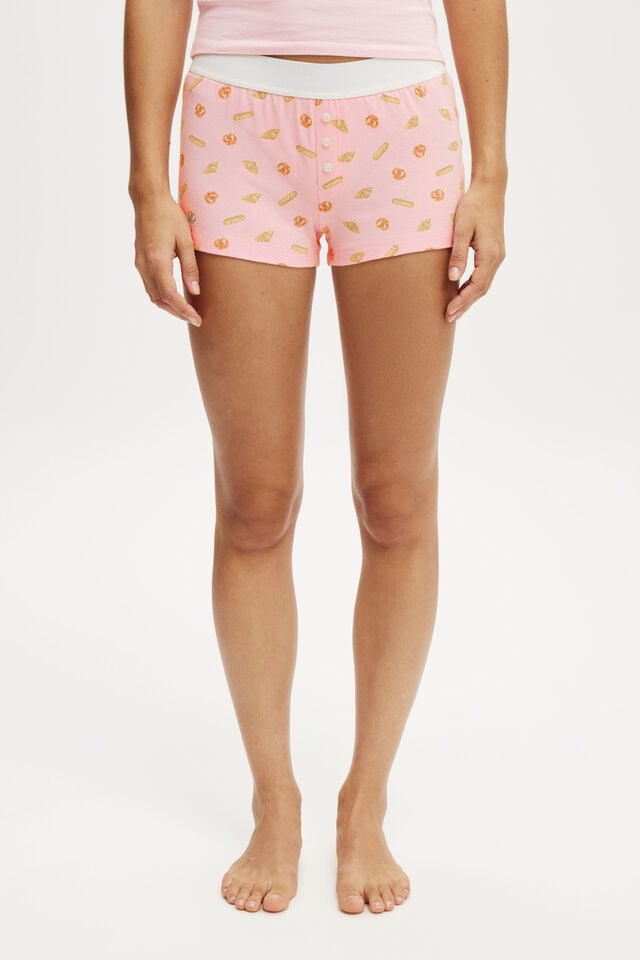 Cotton On Dreamy Soft Boyshort Brunch Croissant