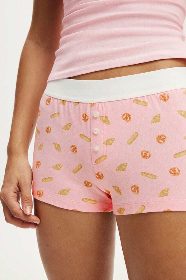 Cotton On Dreamy Soft Boyshort Brunch Croissant