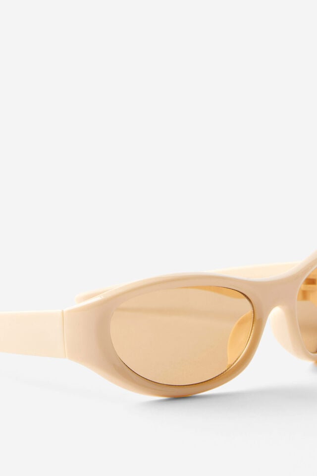 Cotton On Drome Sunglasses Bone/brown