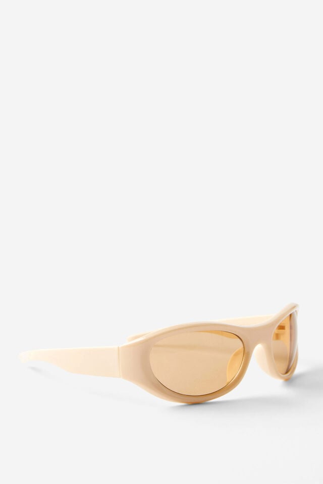 Cotton On Drome Sunglasses Bone/brown