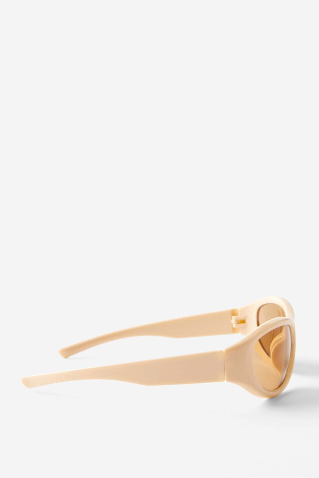 Cotton On Drome Sunglasses Bone/brown