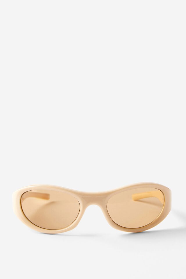 cotton on Drome Sunglasses bone/brown