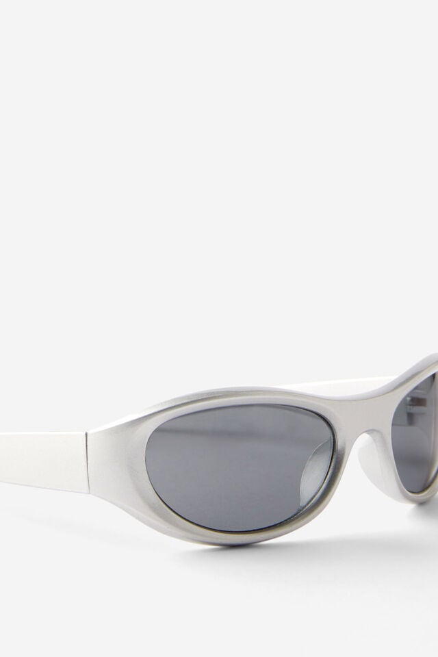 Cotton On Drome Sunglasses Silver/smoke