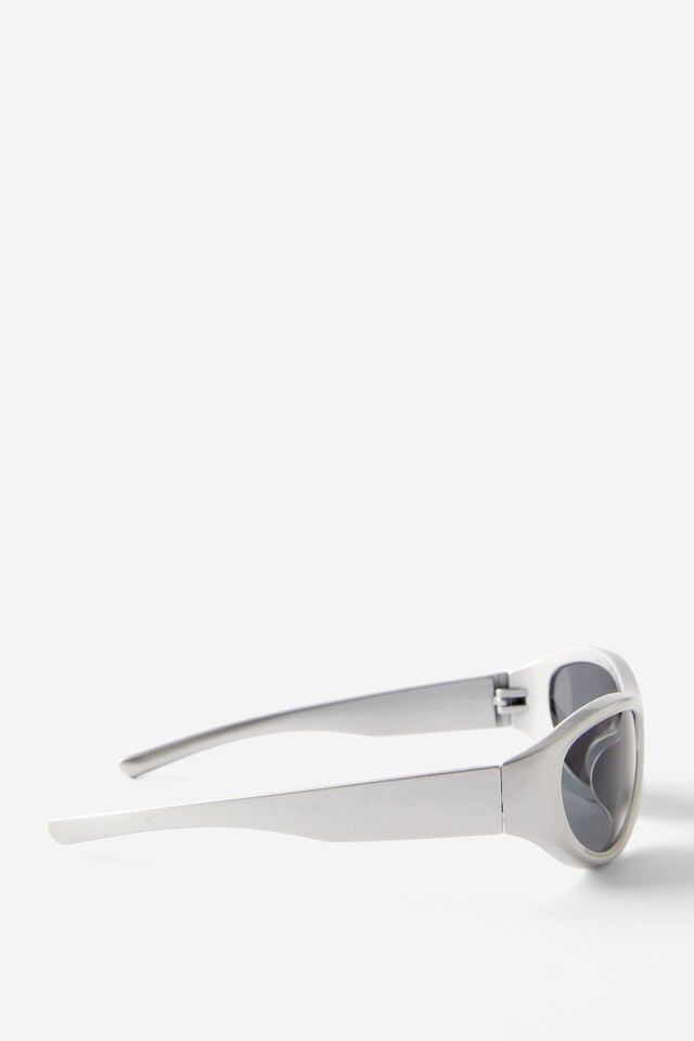 Cotton On Drome Sunglasses Silver/smoke