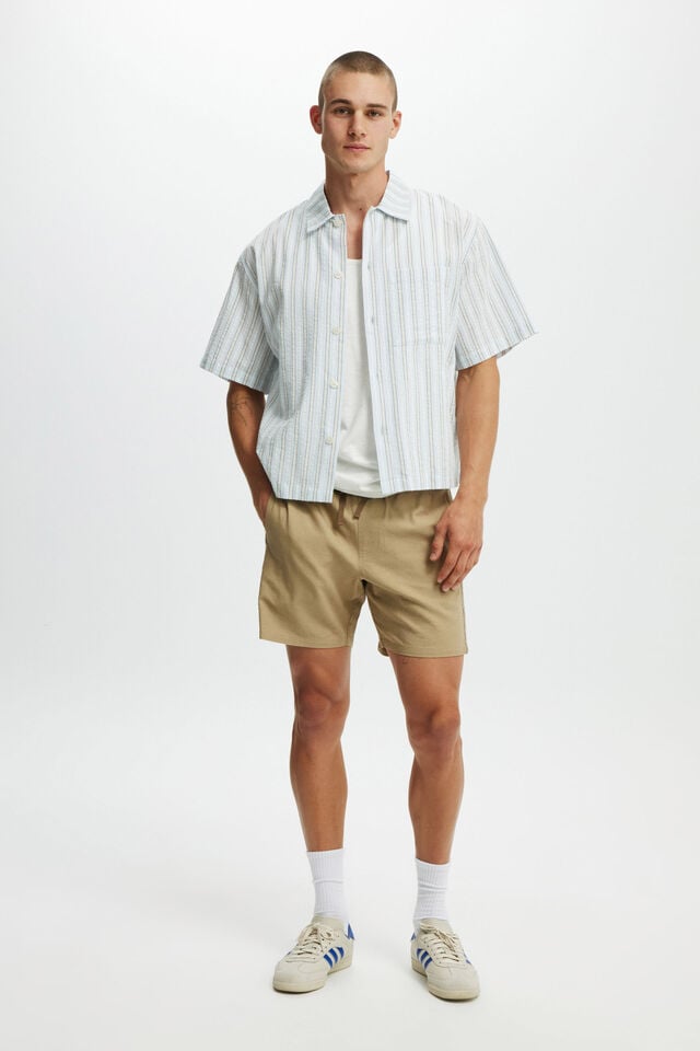 cotton on Easy Short camel panel