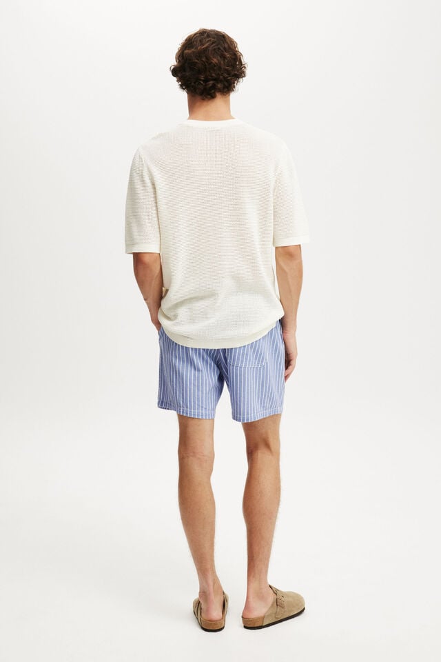 Cotton On Easy Short Lavender Fruits Stripe