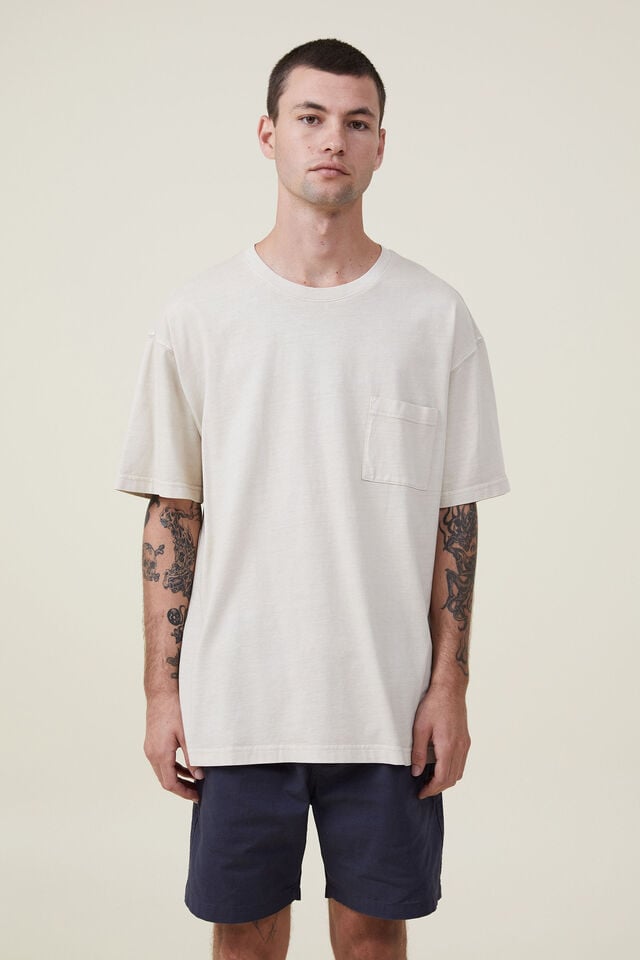 Cotton On Easy Short Navy Texture