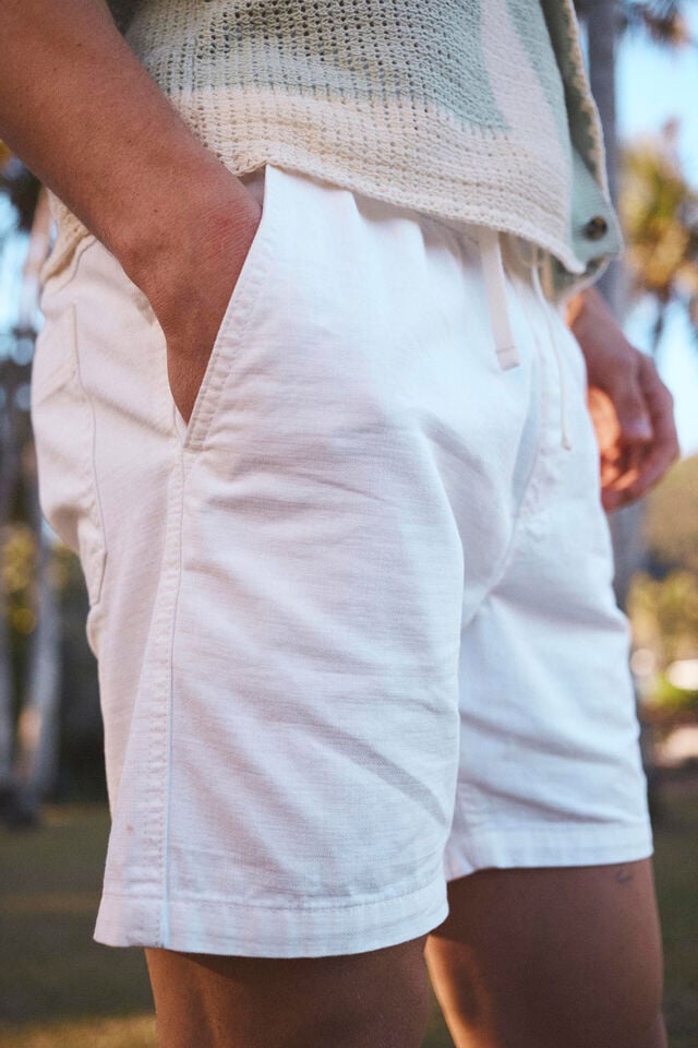 Cotton On Easy Short White Texture