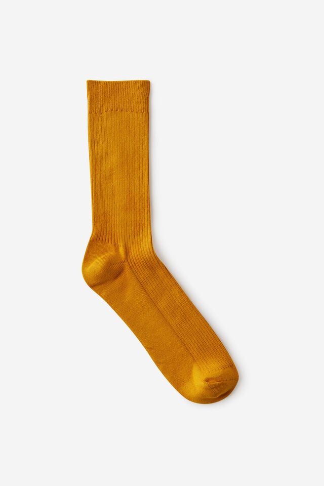 cotton on Easy Sock burnt vintage gold