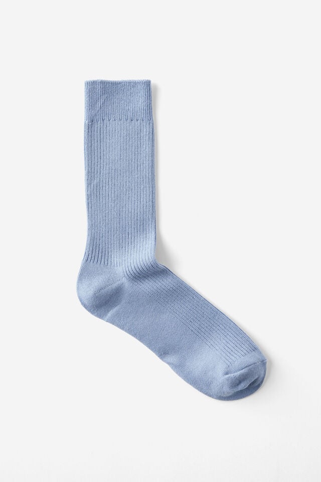 cotton on Easy Sock dusty blue