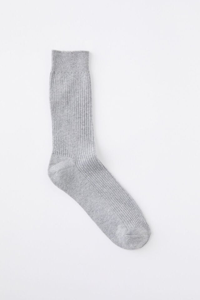 cotton on Easy Sock grey marle