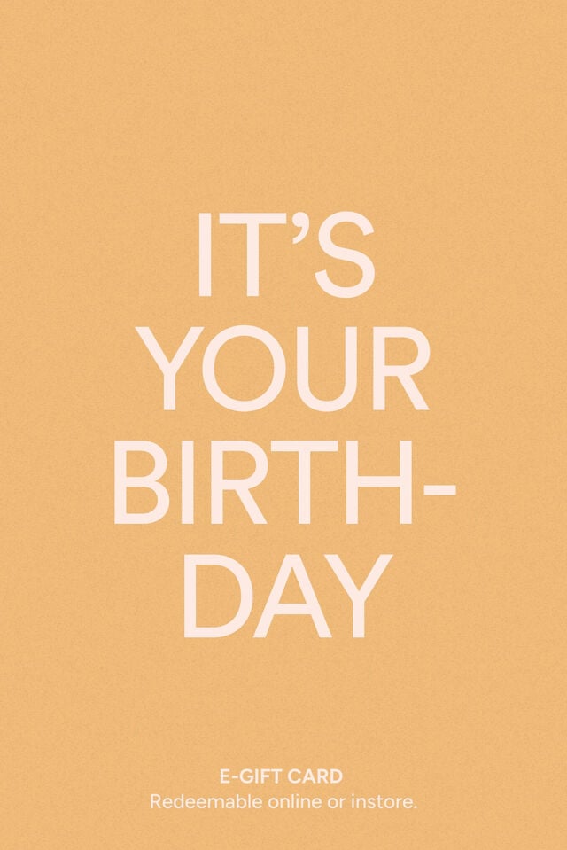 Cotton On EGift Cards It's Your Birthday