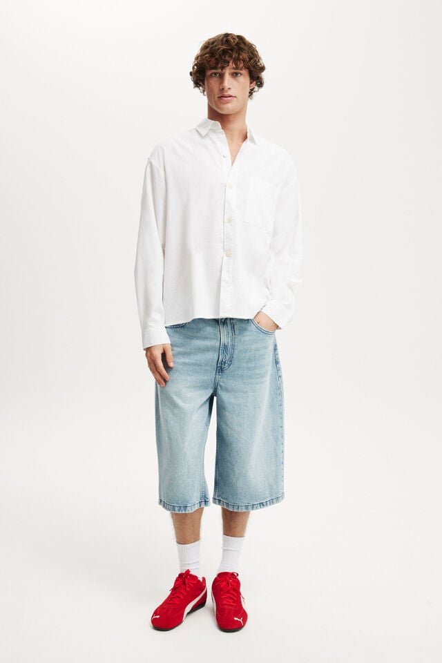 Cotton On Eli Long Sleeve Shirt White