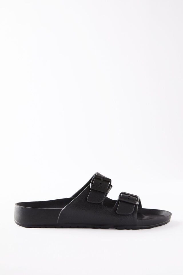 cotton on Eva Double Buckle black