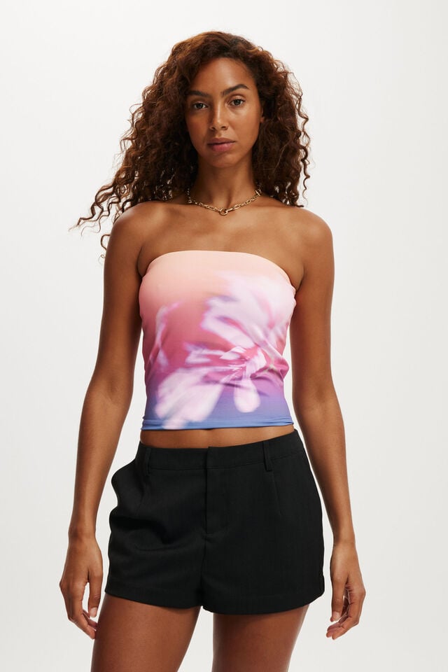 cotton on Eversmooth Tube sunset flower