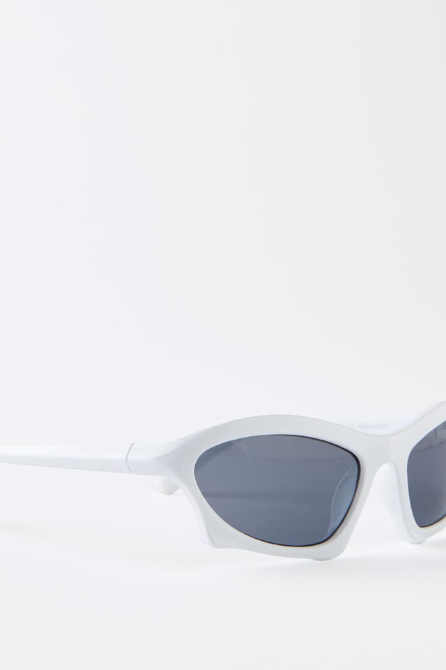 Cotton On Explicit Sunglasses White/black