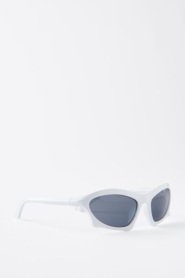 Cotton On Explicit Sunglasses White/black