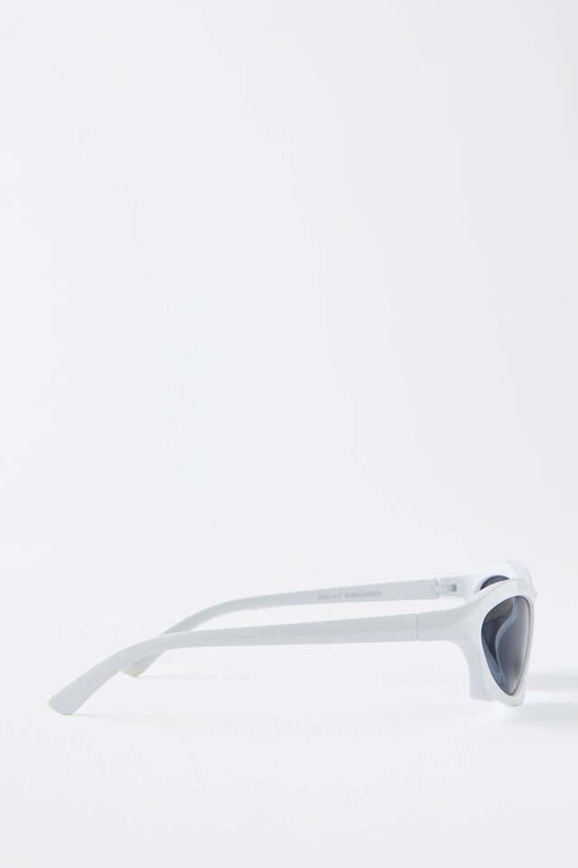 Cotton On Explicit Sunglasses White/black