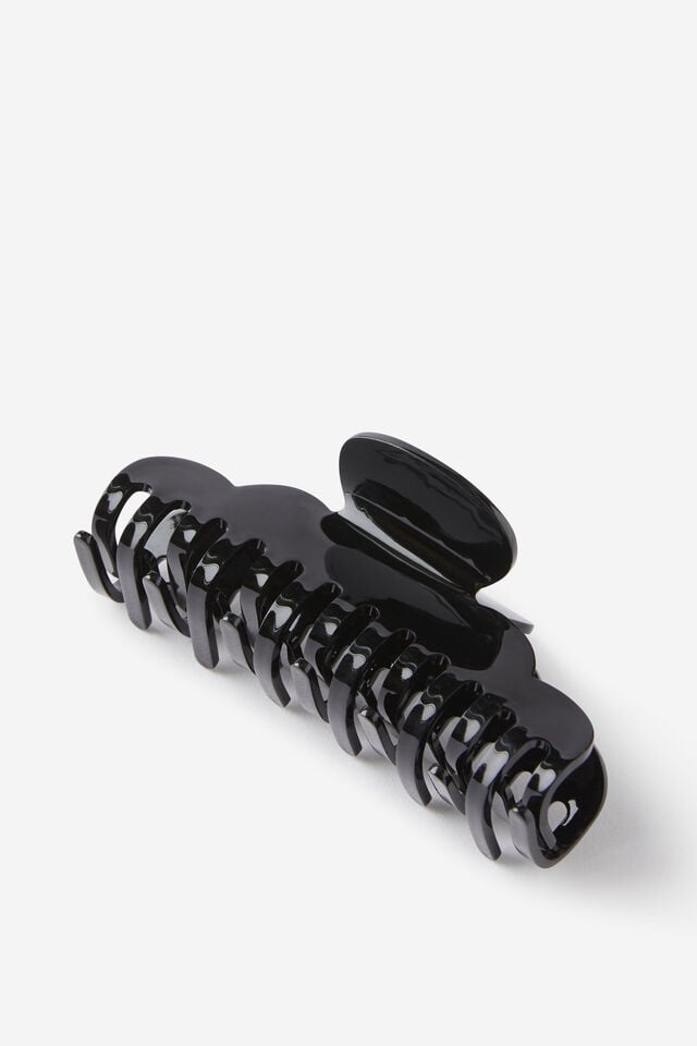 cotton on Extra Large Chloe Hair Claw black