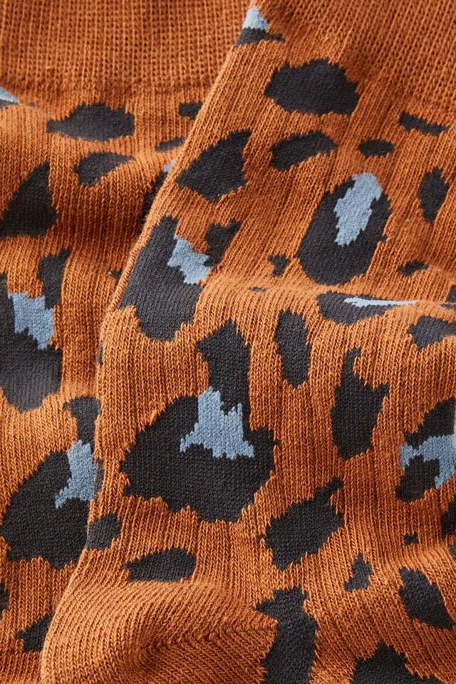Cotton On Fashion Sock Leopard
