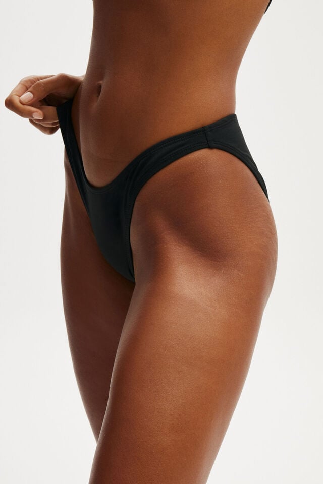 Cotton On Full Bikini Bottom Black