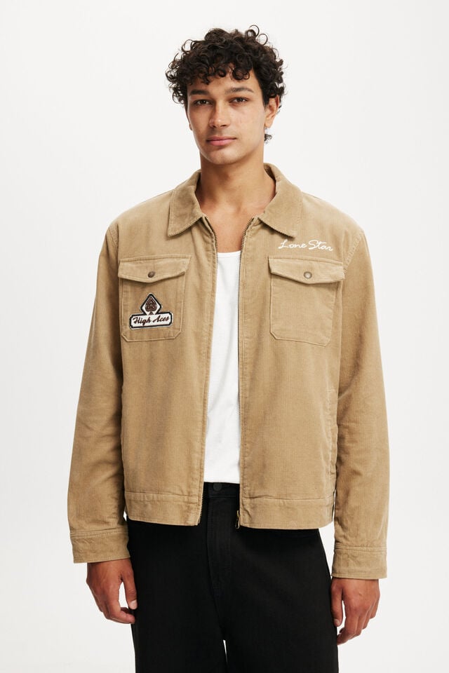 Cotton On Garage Jacket Desert