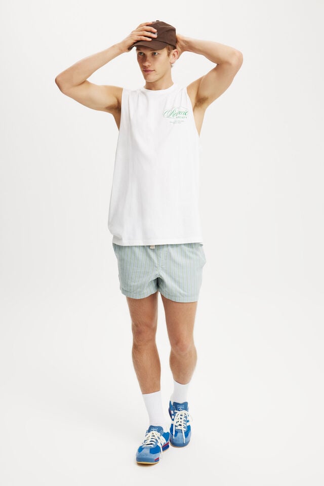 Cotton On Graphic Muscle White/reverie Grit