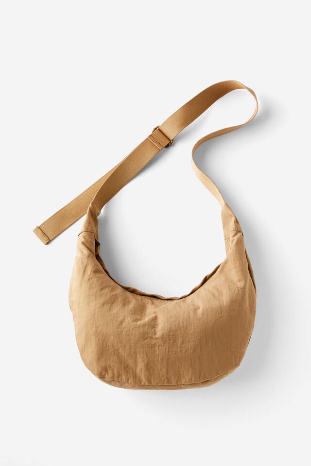 cotton on Harley Crescent Sling Bag mocha