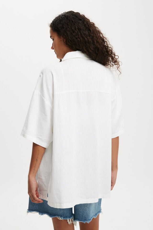 Cotton On Haven Short Sleeve Shirt White
