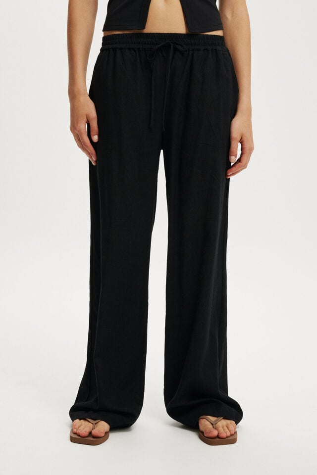 Cotton On Haven Wide Leg Pant Black