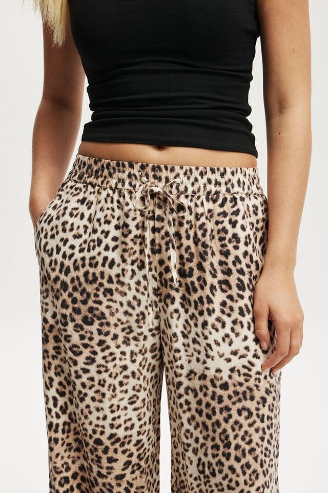 Cotton On Haven Wide Leg Pant Leopard