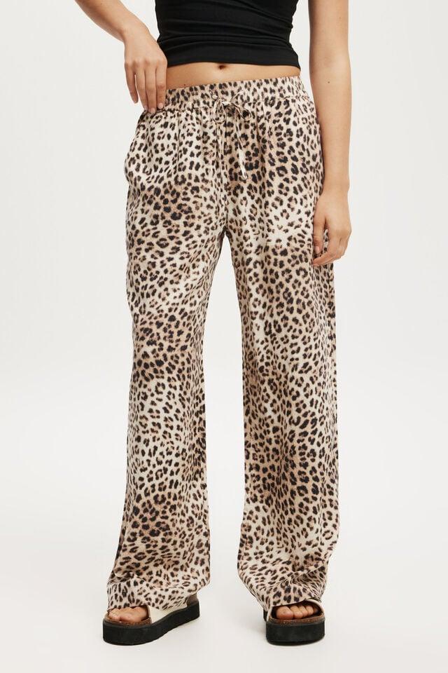 Cotton On Haven Wide Leg Pant Leopard