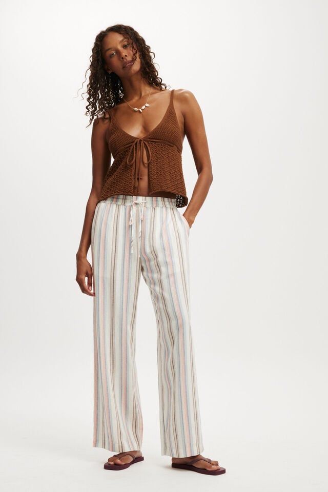 cotton on Haven Wide Leg Pant morgan stripe multi